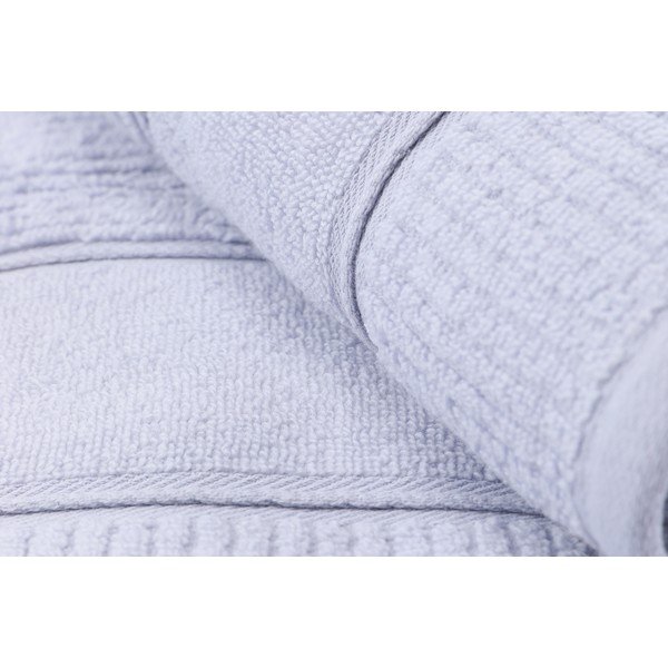 Světle modré froté bavlněné ručníky v sadě 2 ks 50x90 cm Daniela – Foutastic-image-1