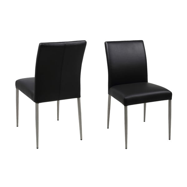 Černá jídelní židle Actona Sala