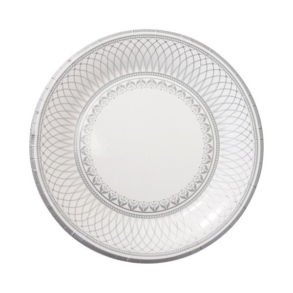 Sada 8 papírových talířů Talking tables Large One, ⌀ 28 cm-image-2