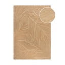Světle hnědý vlněný koberec Flair Rugs Lino Leaf, 160 x 230 cm