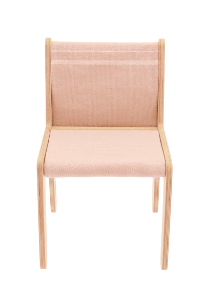 Dětská židle ve světle růžovo-přírodní barvě Vintage Nude – Lorena Canals-image-3