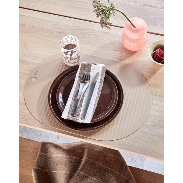 Hluboké terakotové talíře v sadě 2 ks v terakotové barvě ø 19 cm Yuka – OYOY Living Design-image-1