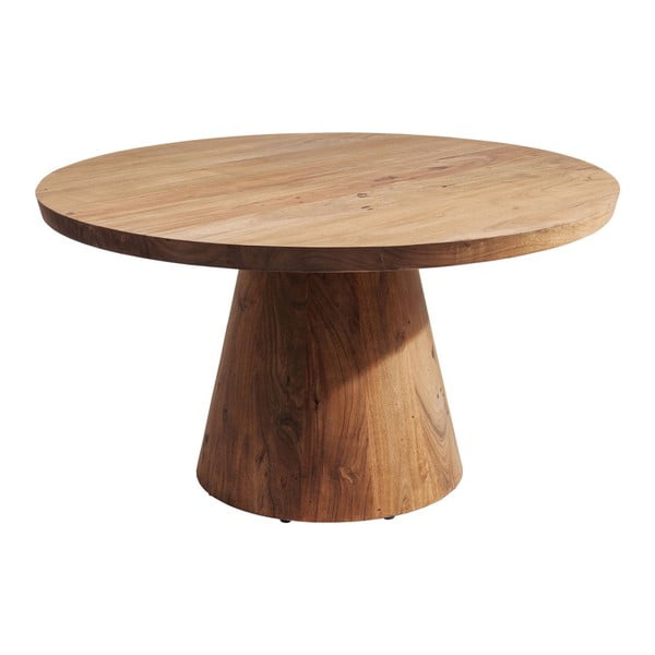 Odkládací stolek s nastavitelnou deskou z akáciového dřeva Kare Design Tornillo