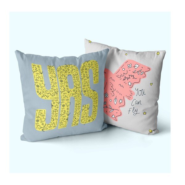 Povlaky na polštáře v sadě 2 ks 50x50 cm Yas – Aware-image-1