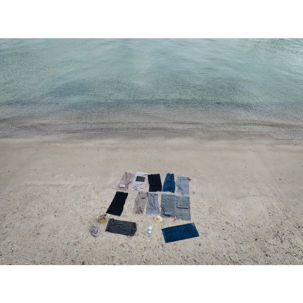 Tmavě modrá osuška Zone Classic, 70 x 140 cm-image-1