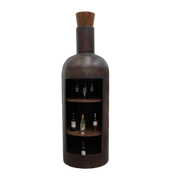 Vinný bar ve tvaru vinné lahve Antic Line