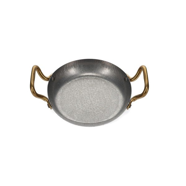 Servírovací kovový talíř ve stříbrné barvě ø 18 cm Serve – BonBistro