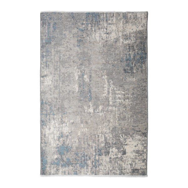 Oboustranný šedo-modrý koberec Vitaus Dinah, 77 x 200 cm
