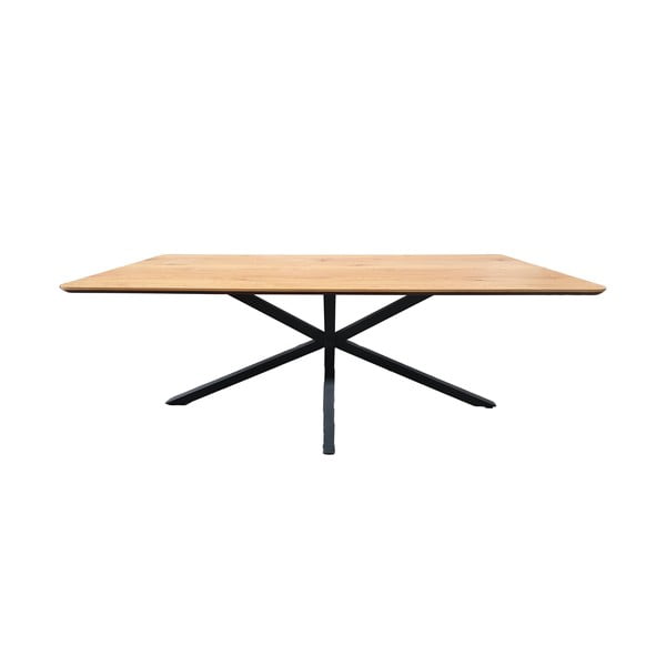 Jídelní stůl s deskou v dubovém dekoru 100x200 cm Cesura – Unique Furniture