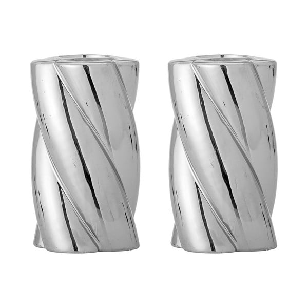 Kameninové svícny v sadě 2 ks Silvia – Bloomingville