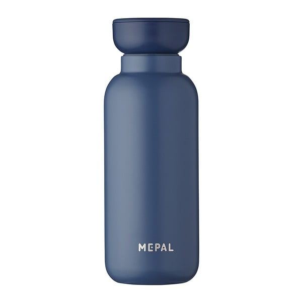 Tmavě modrá nerezová lahev 350 ml Nordic denim – Mepal