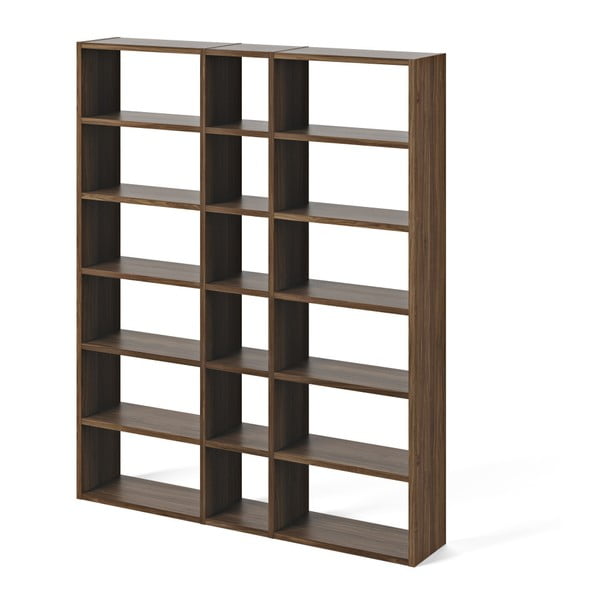 Knihovna v dekoru ořechu 182x224 cm Pombal - TemaHome-image-2