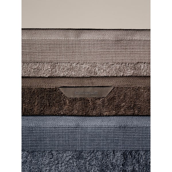 Tmavě šedá bavlněná osuška Blomus, 140 x 70 cm-image-4