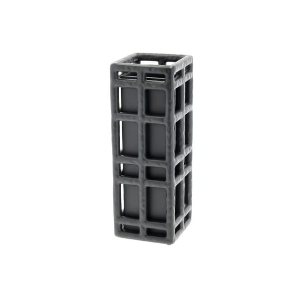 Černá ručně vyrobená váza z polyresinu (výška 30 cm) Lyst – Villa Collection