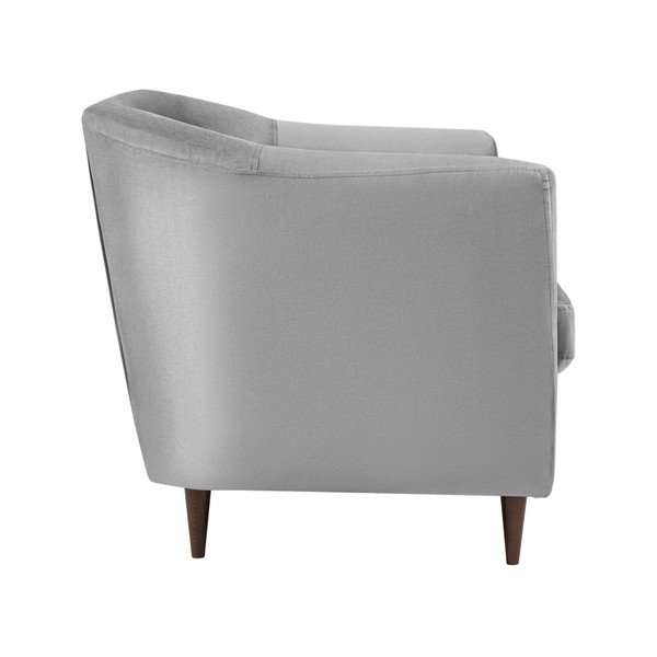 Šedá sametová pohovka Kooko Home Glam, 175 cm-image-2
