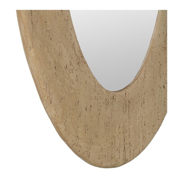 Nástěnné zrcadlo s rámem z kamene 60x120 cm Piedra – Ixia-image-2