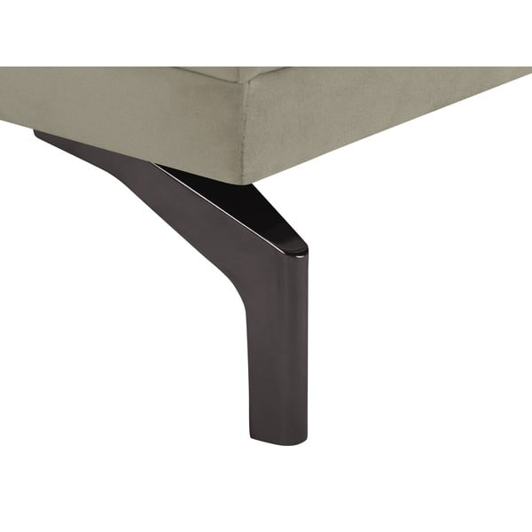 Béžová pohovka s podnožím v černé barvě Windsor & Co Sofas Jupiter-image-4