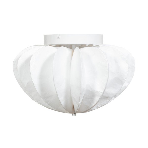 Bílé stropní svítidlo s papírovým stínidlem ø 40 cm Dalia – WOOOD-image-3
