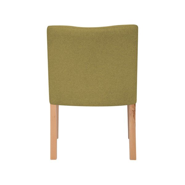 Žluté křeslo s područkami Micadoni Home Marcino-image-3