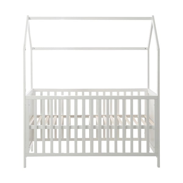 Bílá postýlka 70x140 cm – Roba-image-2