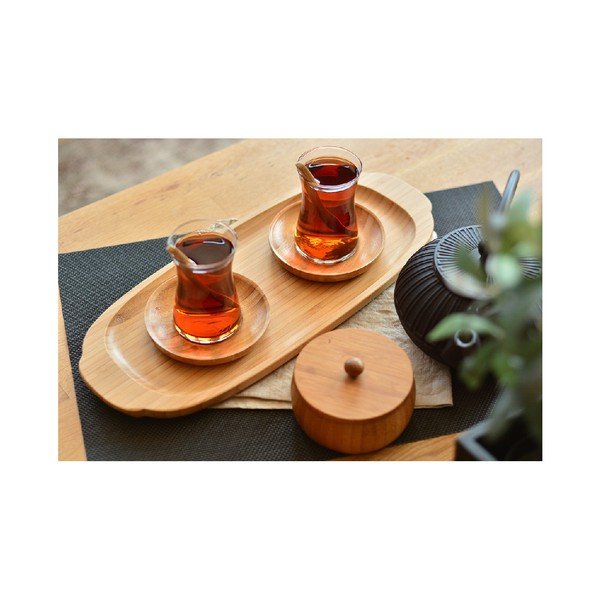 Bambusový servírovací tác Bambum Getto, délka 40 cm-image-1