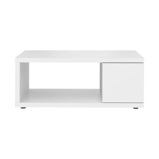 Bílý konferenční stolek 105x55 cm Berlin - TemaHome