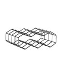 Kovový stojan na víno počet lahví 5 Rocks – Zone