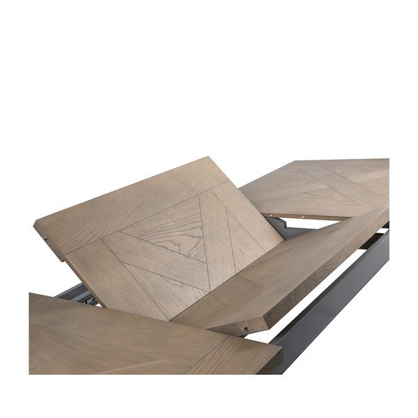 Šedý rozkládací jídelní stůl Canett Royal, 200 cm-image-4