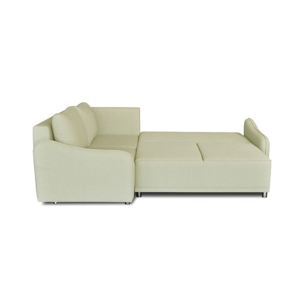 Béžová rohová rozkládací pohovka Windsor & Co. Sofas Delta, levý roh-image-3