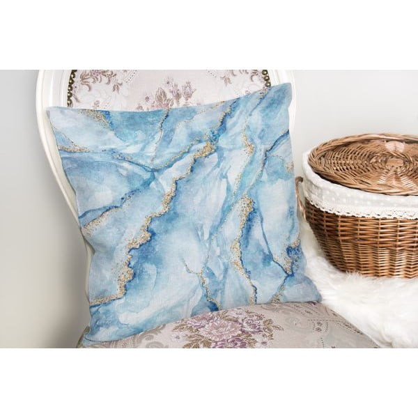 Povlak na polštář Minimalist Cushion Covers Aquatic Marble, 45 x 45 cm-image-2