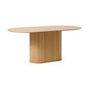 Jídelní stůl s deskou v dubovém dekoru 95x180 cm Nola – Unique Furniture