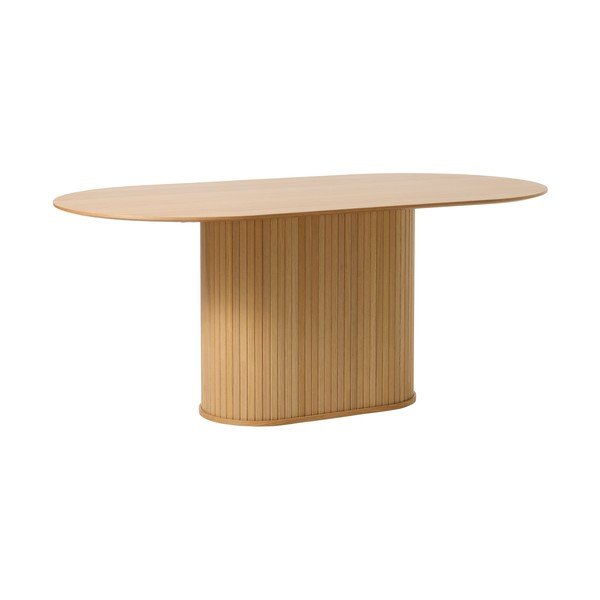 Jídelní stůl s deskou v dubovém dekoru 95x180 cm Nola – Unique Furniture