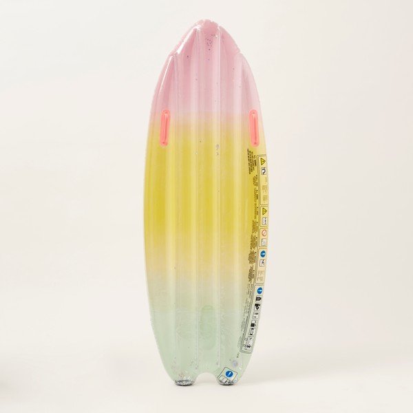 Nafukovací lehátko Sunnylife Ride With Me Rainbow Ombre-image-1