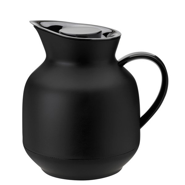 Černá plastová termokonvice 1 l Amphora – Stelton