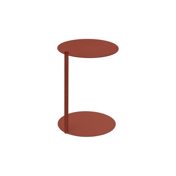 Ocelový kulatý odkládací stolek 41x40 cm Ande – noo.ma-image-2