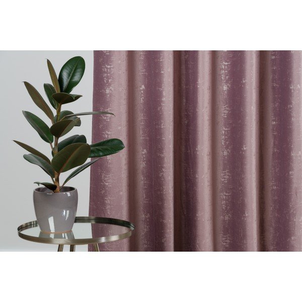 Růžový závěs 140x260 cm Scento – Mendola Fabrics-image-3