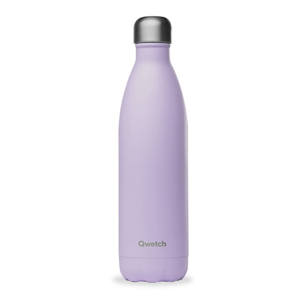 Fialová cestovní nerezová lahev 750 ml Pastel - Qwetch