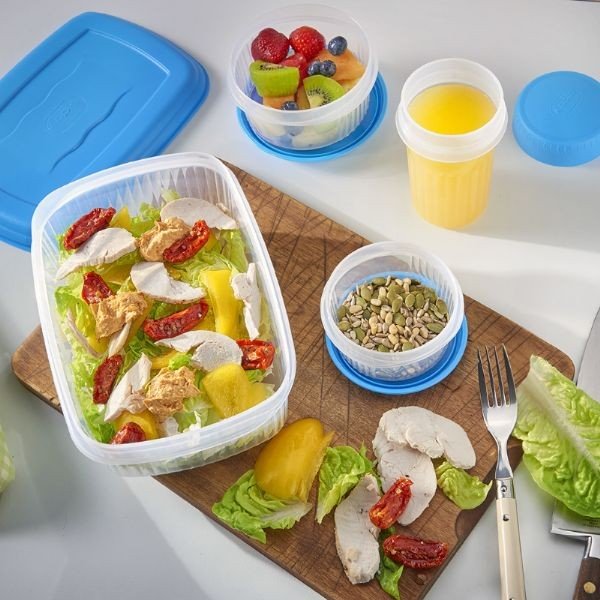 Dóza s víkem na jídlo Addis Seal Tight Round Foodsaver, 1,5 l-image-2