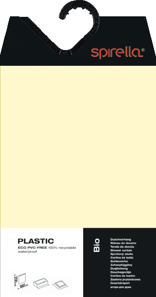 Sprchový závěs 180x200 cm Bio – Spirella-image-2