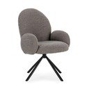 Šedé křeslo Dario – Marckeric