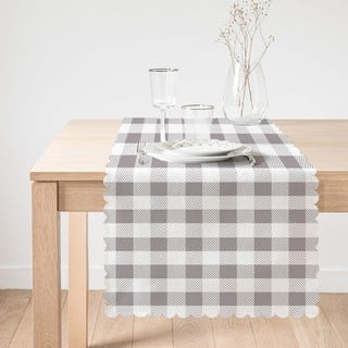 Běhoun na stůl Minimalist Cushion Covers Gray Flannel, 45 x 140 cm