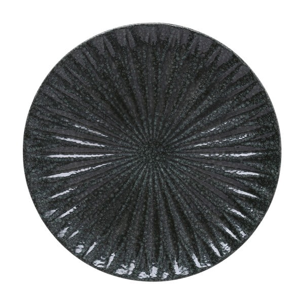 Černý dekorativní podnost A Simple Mess Alberte, 10,5 cm