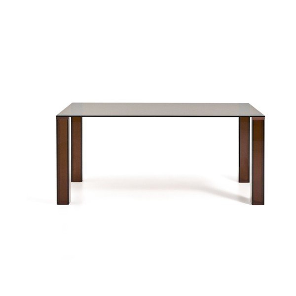 Skleněný jídelní stůl 90x160 cm Adularia – Kave Home-image-2