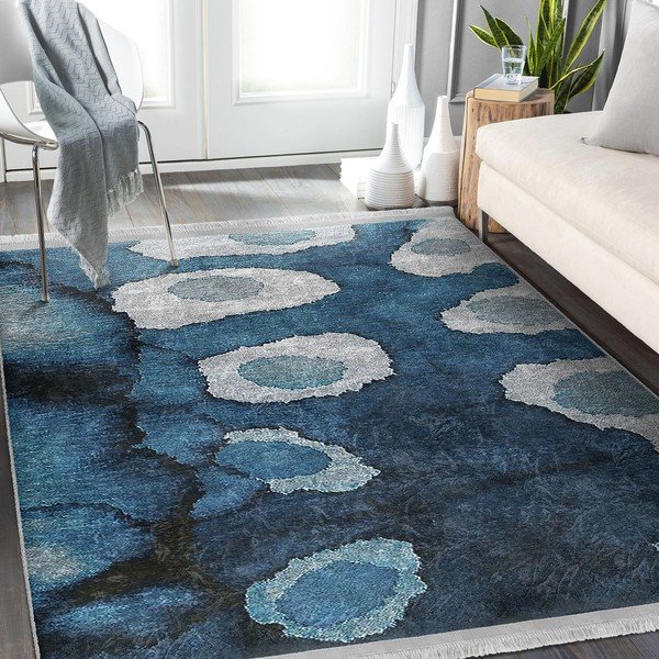 Modrý koberec 80x150 cm – Mila Home-image-3