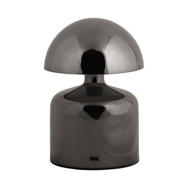 Černá LED stolní lampa s kovovým stínidlem (výška 14 cm) Impetu – Leitmotiv-image-3