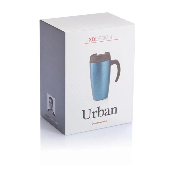 Modrý termohrnek XD Design Urban, 400 ml-image-1