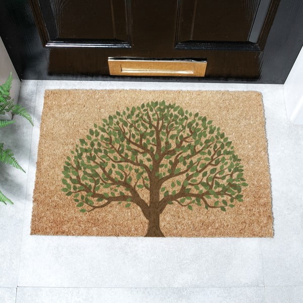 Rohožka z kokosového vlákna 60x90 cm Tree of Life – Artsy Doormats-image-2