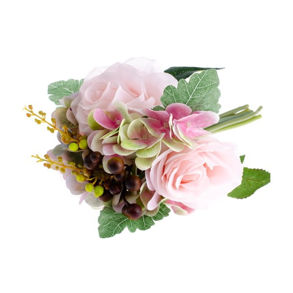 Umělá květina ve stylu růže s hortenzií Dakls