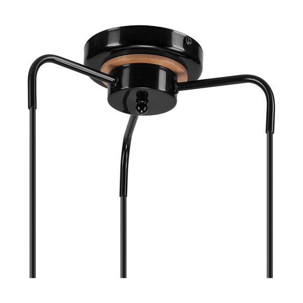 Černé závěsné svítidlo Angelina – LAMKUR-image-4