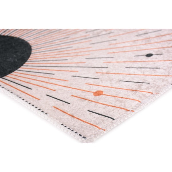 Krémový pratelný koberec 50x80 cm – Vitaus-image-2